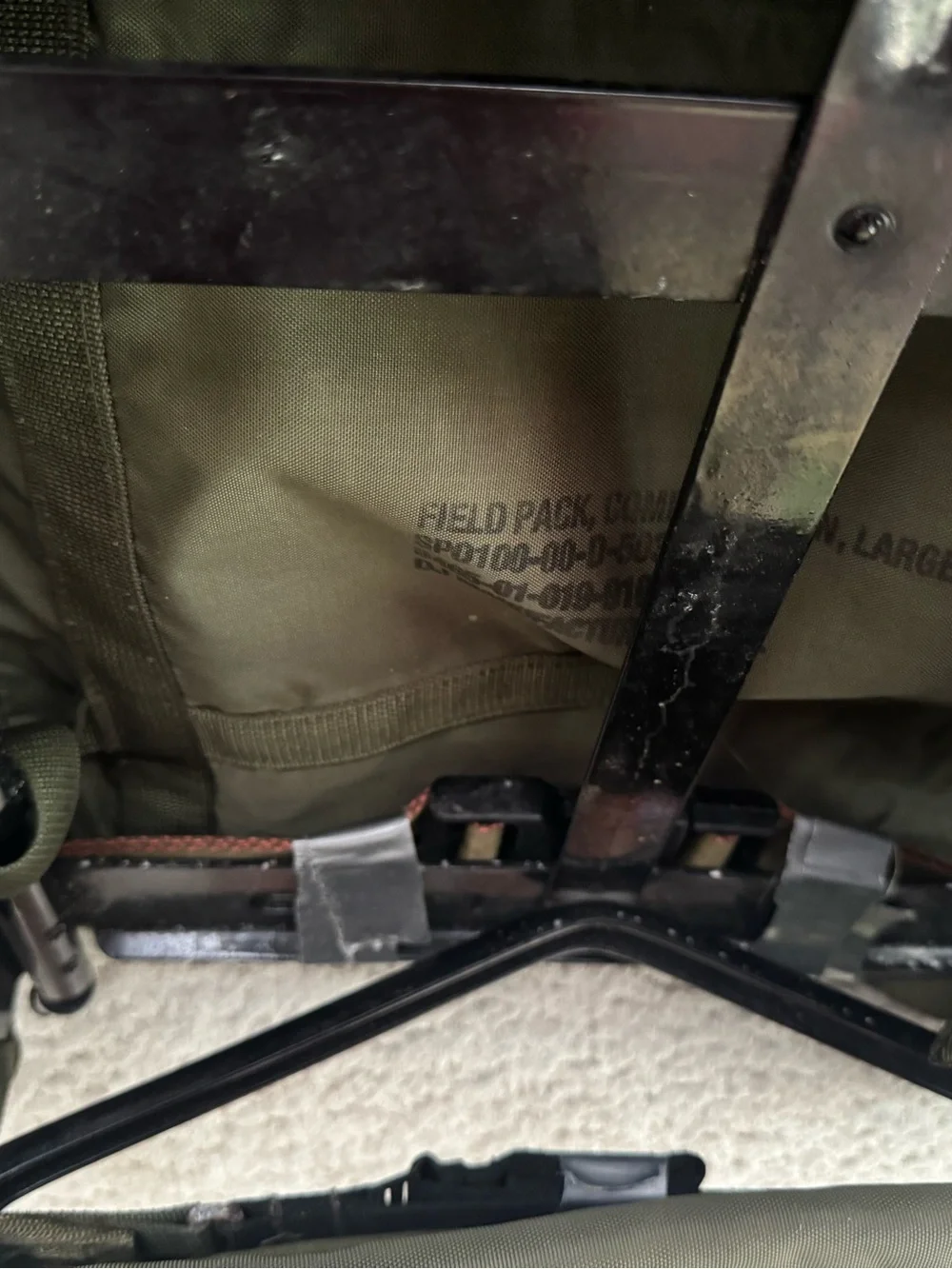 USGI Large ALICE LC-1 Field Pack Rucksack Backpack w/ Frame Olive